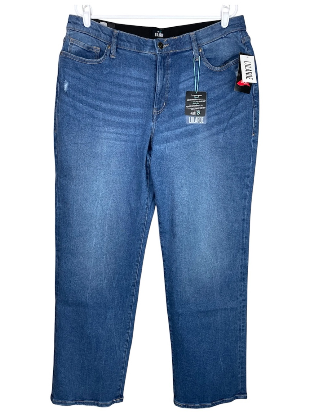 LuLaRoe 90s Relaxed Denim Jeans Women’s Size 32 NWT